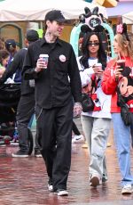 DEMI LOVATO Out with Her Friends at Disneyland in Anaheim 03/17/2025