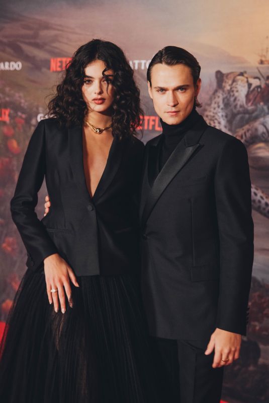 DEVA CASSEL and Saul Nanni at Il Gattopardo Premiere at Teatro Dell