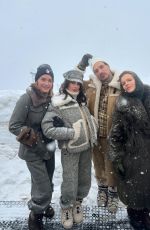 DEVA CASSEL at Moncler Grenoble Fall/Winter 2025 Landed in Courchevel 03/15/2025