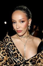 DOJA CAT at Balmain Womenswear Fall/Winter 2025 Fashion Show in Paris 03/05/2025