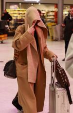 DOVE CAMERON and Damiano David at Airport in Paris 03/04/2025