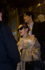 DOVE CAMERON and Damiano David Out in Paris 03/07/2025