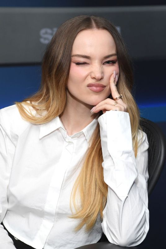 DOVE CAMERON at SiriusXM Studios in New York 03/20/2025