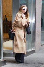 DOVE CAMERON Leaves SiriusXM Studios in New York 03/20/2025