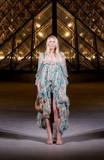 DREE HEMINGWAY at Le Grand Diner du Louvre in Paris 03/04/2025