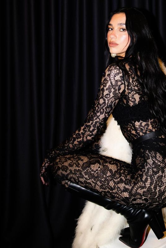 DUA LIPA at a Photoshoot 03/28/2025