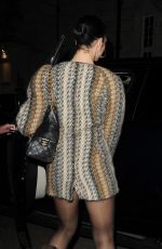 DUA LIPA Leaves Twenty Two Restaurant in Mayfair in London 03/05/2025