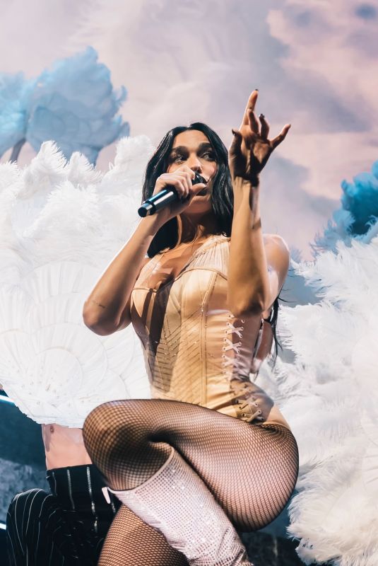 DUA LIPA Performs at Rod Laver Arena, Day 4 in Melbourne 03/22/2025