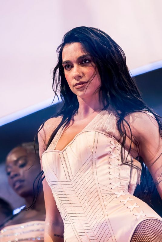 DUA LIPA Performs at Rod Laver Arena, Day 5 in Melbourne 03/23/2025