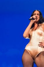 DUA LIPA Performs at Rod Laver Arena in Melbourne 03/19/2025
