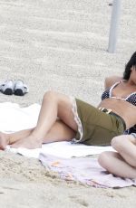 DUA LIPA Visits Tamarama Beach and Bondi to Bronte Cliff Walk in Sydney 03/26/2025