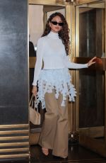 EIZA GONZALEZ Arrives at NBC Rockefeller Center in New York City 03/05/2025