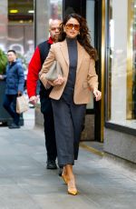 EIZA GONZALEZ Leaves NBC Rockefeller Center in New York City 03/05/2025