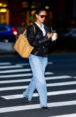 EIZA GONZALEZ Out in New York 03/07/2025