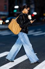 EIZA GONZALEZ Out in New York 03/07/2025