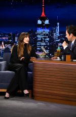 ELIZABETH OLSEN at Tonight Show Starring Jimmy Fallon in New York 03/20/2025