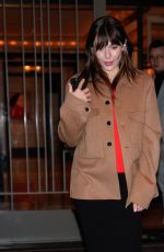 ELIZABETH OLSEN Out and About in New York City 03/23/2025
