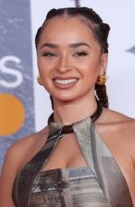ELLA EYRE at 2025 BRIT Awards in London 03/01/2025