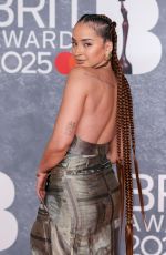 ELLA EYRE at 2025 BRIT Awards in London 03/01/2025
