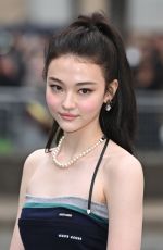 ELLA GORSS at Miu Miu Fall/Winter 2025-2026 Show at Paris Fashion Week in Paris 03/11/2025