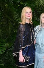 ELLE and DAKOTA FANNING at Chanel and Charles Finch Pre-Oscar Awards Dinner in Beverly Hills 03/01/2025