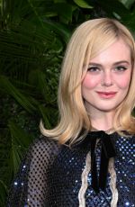 ELLE and DAKOTA FANNING at Chanel and Charles Finch Pre-Oscar Awards Dinner in Beverly Hills 03/01/2025