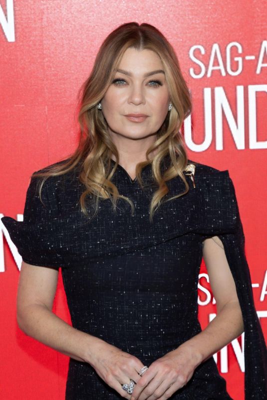 ELLEN POMPEO at SAG-AFTRA Foundation Conversations for Good American Family at Robin Williams Center in New York 03/17/2025