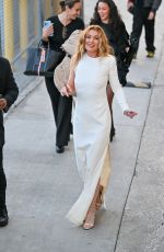 ELLEN POMPEO Leaves Jimmy Kimmel Live! in Hollywood 03/13/2025