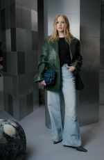 ELLIE BAMBER at Acne Studios Womenswear F/W 25-26 Show at Paris Fashion Week 03/05/2025
