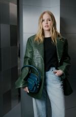 ELLIE BAMBER at Acne Studios Womenswear F/W 25-26 Show at Paris Fashion Week 03/05/2025