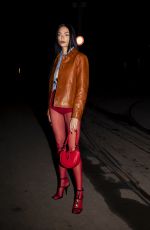 ELODIE DI PATRIZI at Versace Fashion Show at Milan Fashion Week 02/28/2025