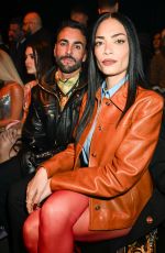 ELODIE DI PATRIZI at Versace Fashion Show at Milan Fashion Week 02/28/2025