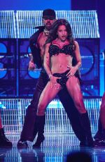 EMILIA MERNES Performs at Univision