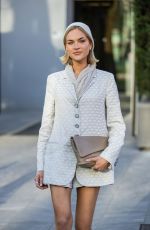 EMILIA SILBERG Out at Milan Fashion Week in Milan 02/27/2025