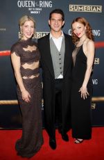 EMILY BETT RICKARDS at Queen Of The Ring Premiere at AMC Lincoln Square Theater in New York 03/04/2025