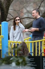 EMILY RATAJKOWSKI Out at a Park in New York City 03/29/2025