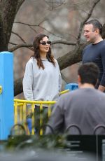 EMILY RATAJKOWSKI Out at a Park in New York City 03/29/2025