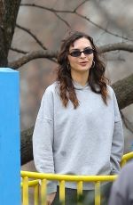 EMILY RATAJKOWSKI Out at a Park in New York City 03/29/2025