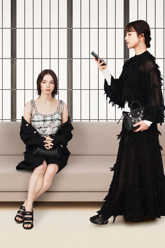 EMMA MYERS and KAYA KIYOHARA - Louis Vuitton
