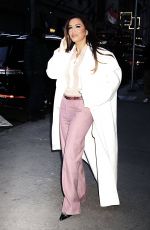 EVA LONGORIA Arrives at Good Morning America 03/18/2025
