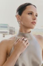 FELICITY JONES at a Photoshoot, March 2025 