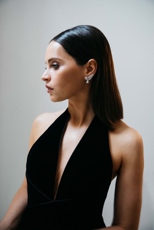 FELICITY JONES for Harper