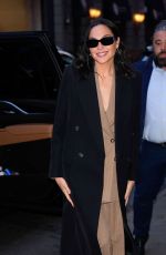 GAL GADOT Arrives at Good Morning America Studios in New York City 03/10/2025