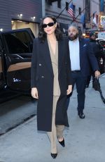GAL GADOT Arrives at Good Morning America Studios in New York City 03/10/2025