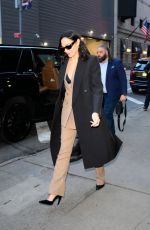 GAL GADOT Arrives at Good Morning America Studios in New York City 03/10/2025
