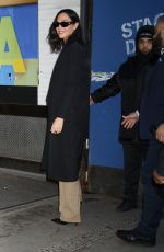 GAL GADOT Arrives at Good Morning America Studios in New York City 03/10/2025