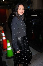 GAL GADOT Arrives at Live with Kelly and Mark and Visits Times Square in New York City 03/10/2025