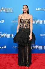 GAL GADOT at Snow White Premiere in Los Angeles 03/15/2025