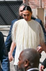 GAL GADOT Leaves Jimmy Kimmel Live in Los Angeles 03/18/2025