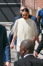 GAL GADOT Leaves Jimmy Kimmel Live in Los Angeles 03/18/2025